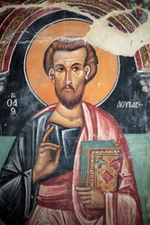 Affresco bizantino del XV secolo